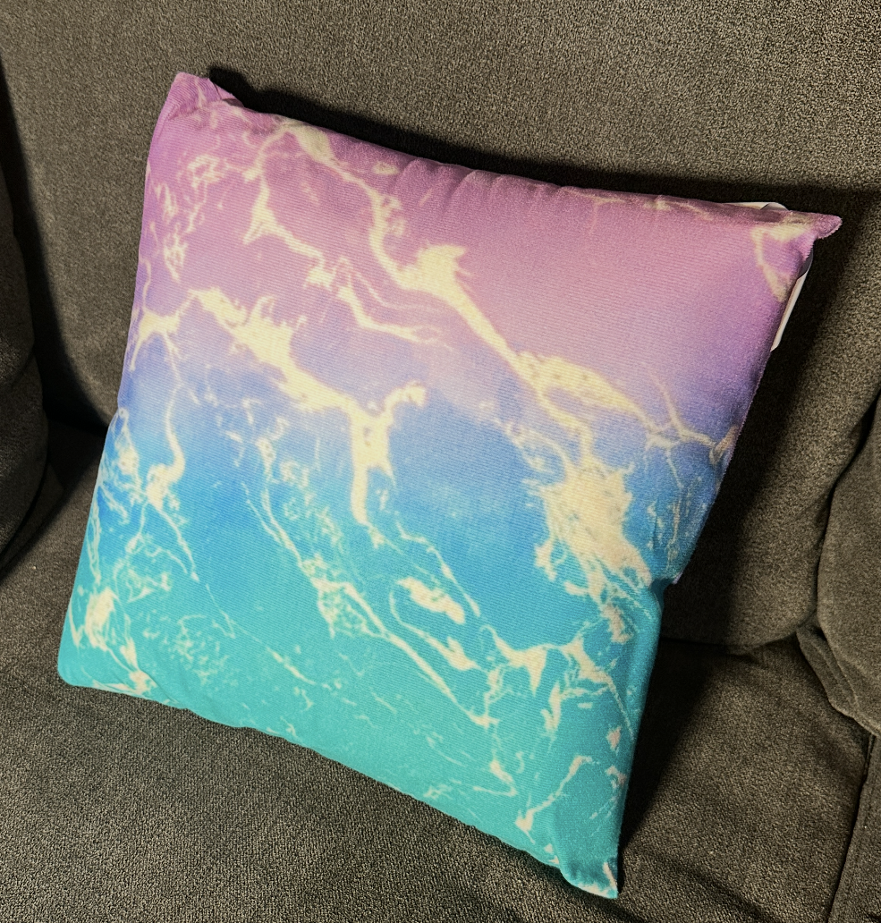 Portable Pain Relief Vibration Massage Pillow - Tie Dye