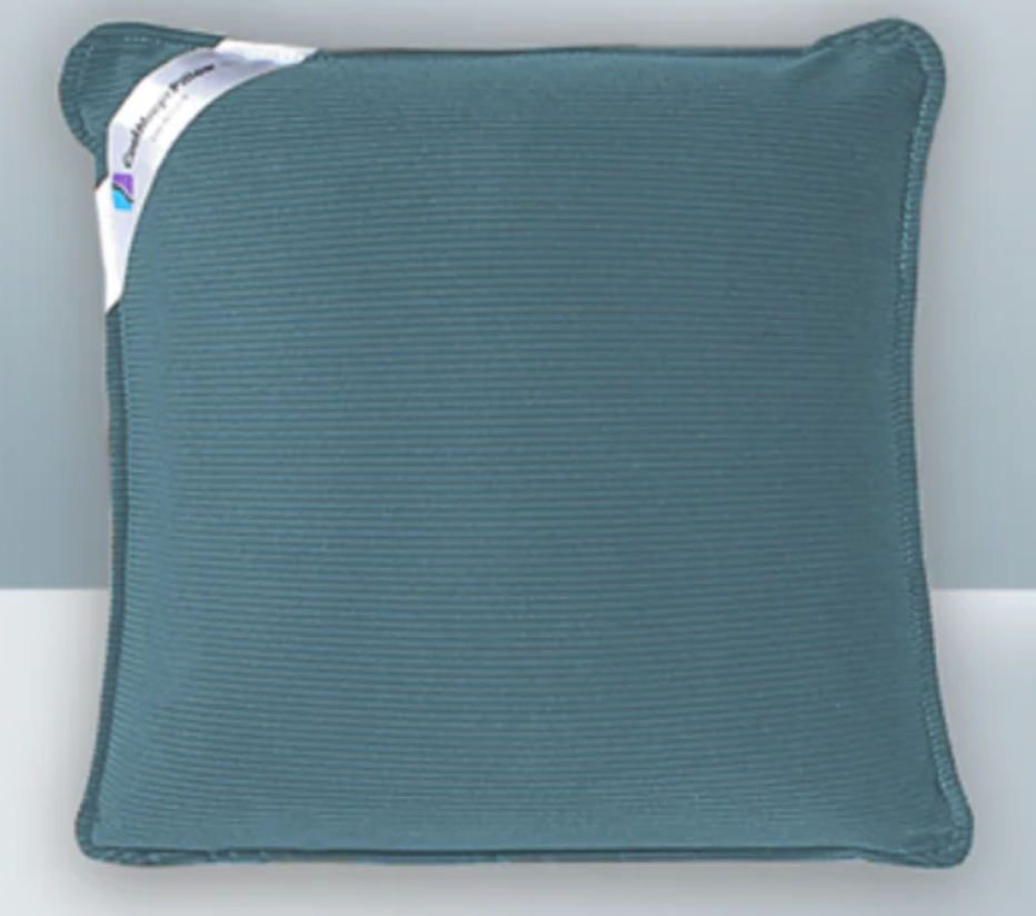 Portable Pain Relief Vibration Massage Pillow - Gray Blue