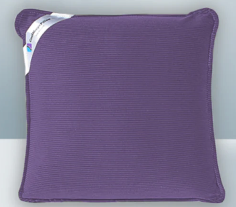 Portable Pain Relief Vibration Massage Pillow - Purple