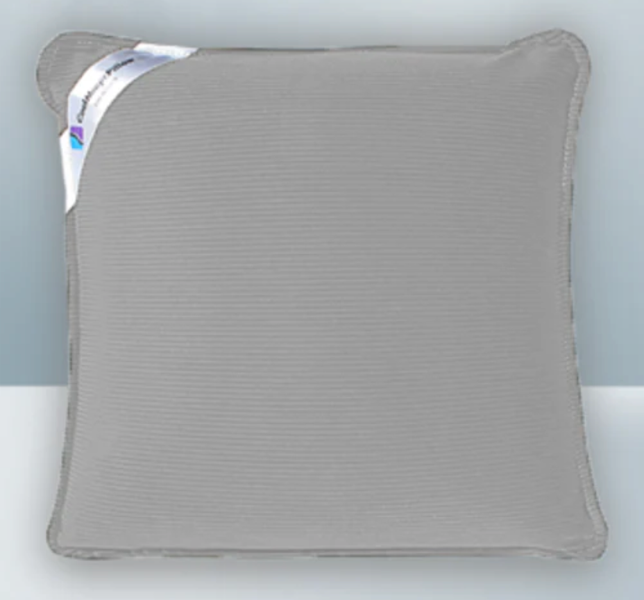 Portable Pain Relief Vibration Massage Pillow - Light Grey