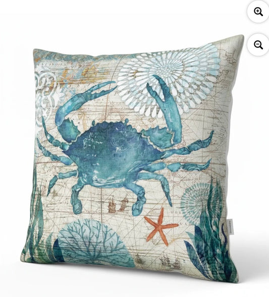 Portable Pain Relief Vibration Massage Pillow - Crab 1