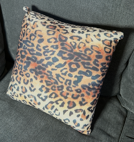 Portable Pain Relief Vibration Massage Pillow - Cheetah
