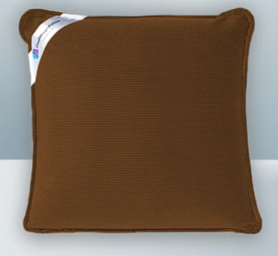 Portable Pain Relief Vibration Massage Pillow - Brown