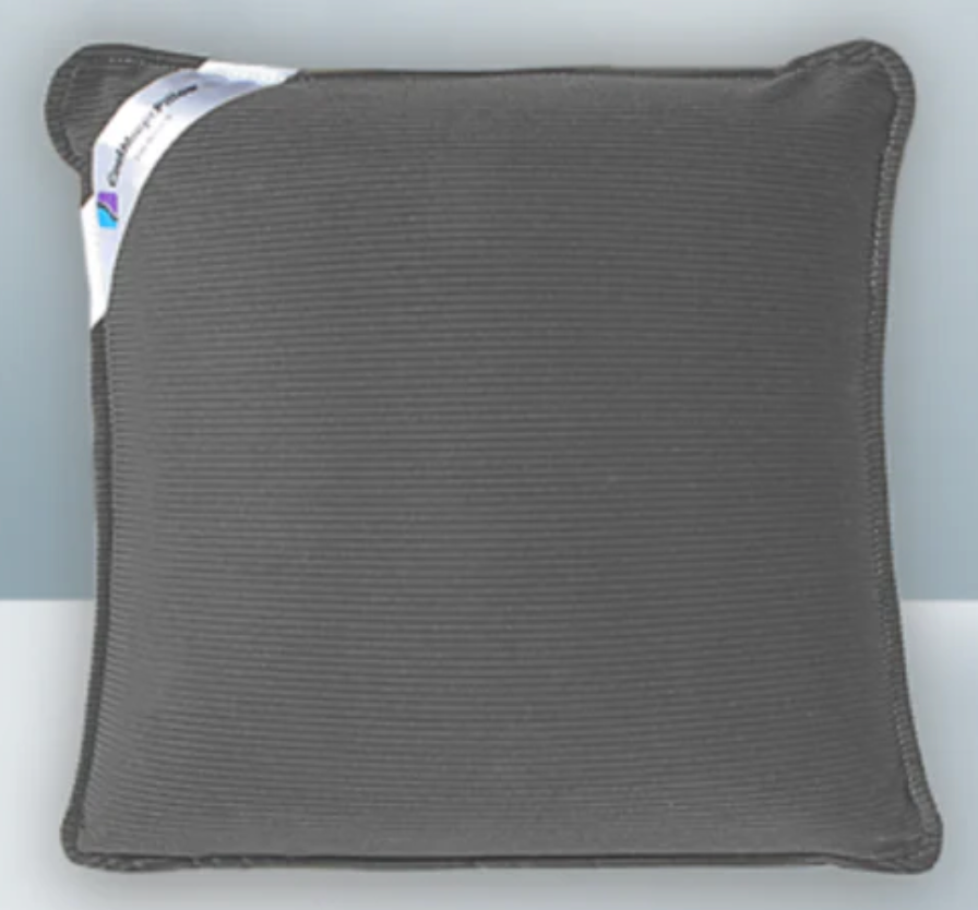 Portable Pain Relief Vibration Massage Pillow - Dark Grey