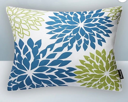 Portable Pain Relief Vibration Massage Pillow - Summer Flower